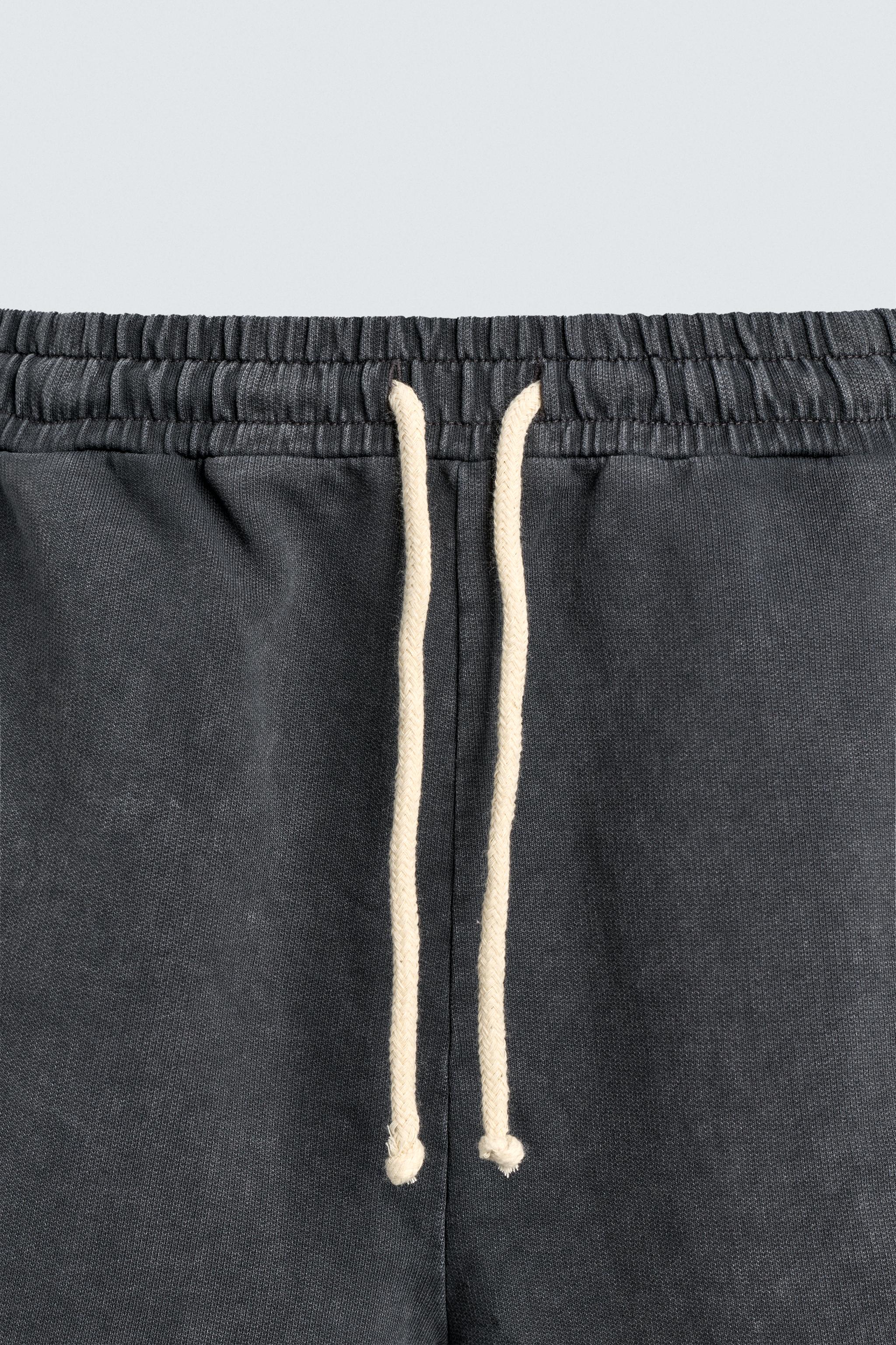 WASHED JOGGER SHORTS